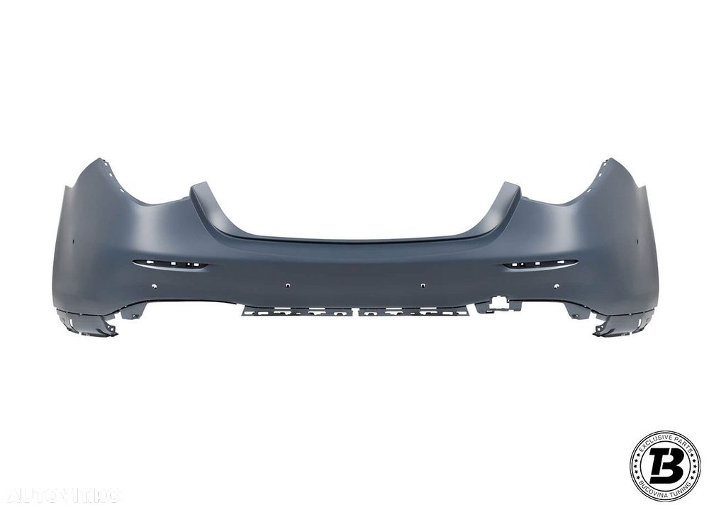 Pachet Exterior compatibil cu Mercedes S Class W223 Shadow Design - 7