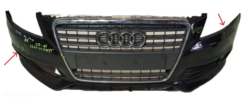Zderzak przedni przód AUDI A4 B8 07-15 LY9B - 1