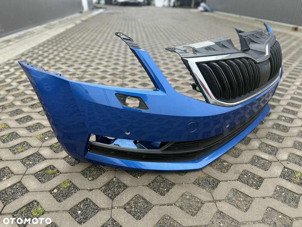 Skoda Octavia III FL Zderzak Przód Przedni Kompletny 4xPDC Spryski LF5W - 6