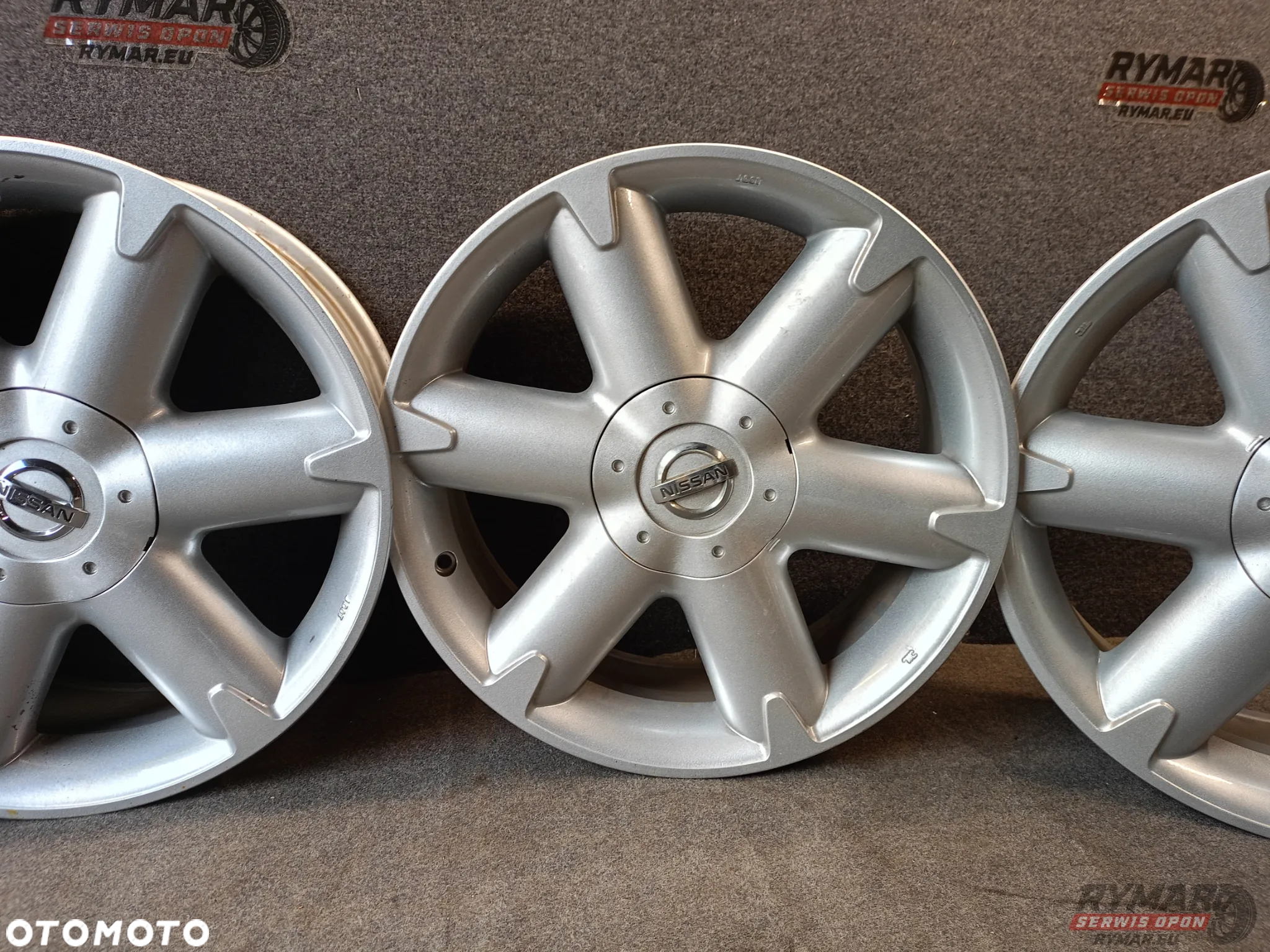 ŚLĄSK 7.5X18" 5x114,3 ET40 ORYGINAŁ NISSAN OE KOMPLET - 3