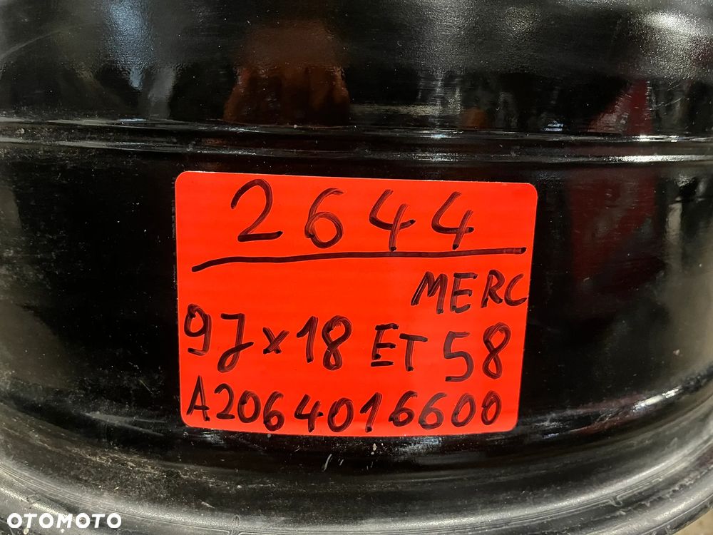 Felga Mercedes W206 9J x 18 ET 58 A2064016600 C klasa 1szt. - 3