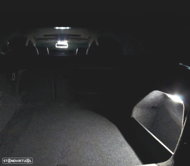 KIT COMPLETO 17 LAMPADAS LED INTERIOR PARA VOLKSWAGEN VW PASSAT B6 SALOON 06-11 - 3