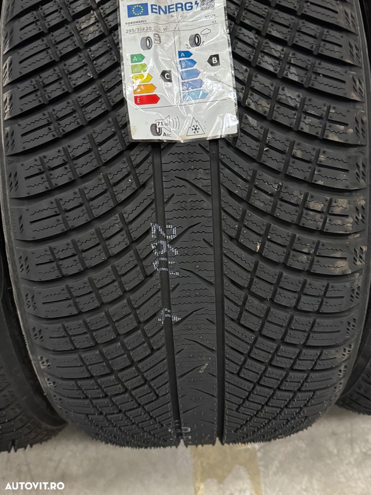 Vând set anvelope 255/40/20-295/35/20 Yokohama de iarnă noi - 4
