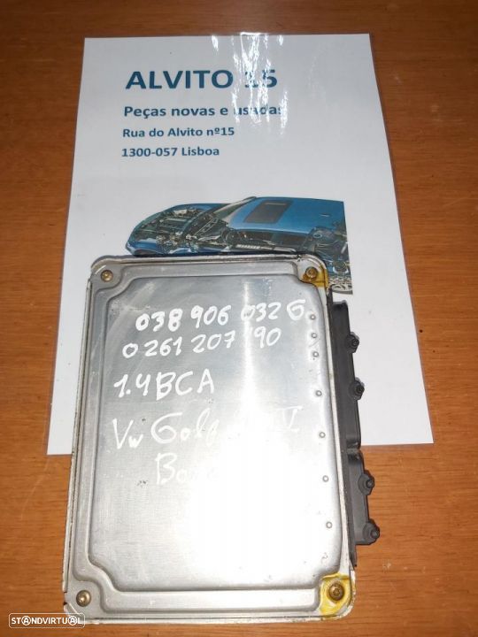 Centralina Vw Golf 4 IV Bora  1.4 BCA  Ref: 038 906 032 G  0 261 207 190 - 1