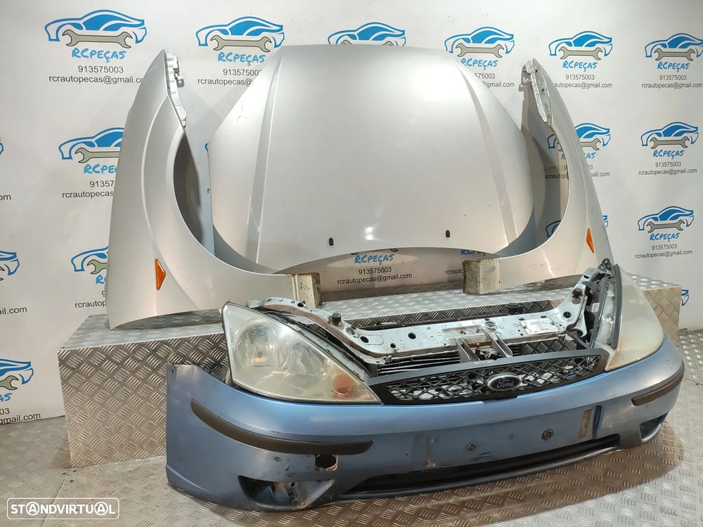 FRENTE COMPLETA FORD FOCUS 1 I MK1 FASE 2 II FACELIFT CAPOT PARACHOQUES GUARDA-LAMAS OTICAS RADIADOR VENTILADOR FRENTE FIBRA REFORÇO - 2