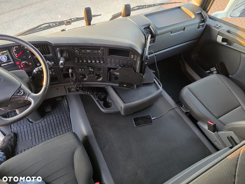 Scania G360 / BURTO-FIRANKA / 3 OSIE / WINDA / 20PALET / E6 / SYPIALNA KABINA / SPROWADZONY / JAK NOWA  PRZEBIEG 490TYŚ / ŁADOWNOŚĆ 14500KG / - 24
