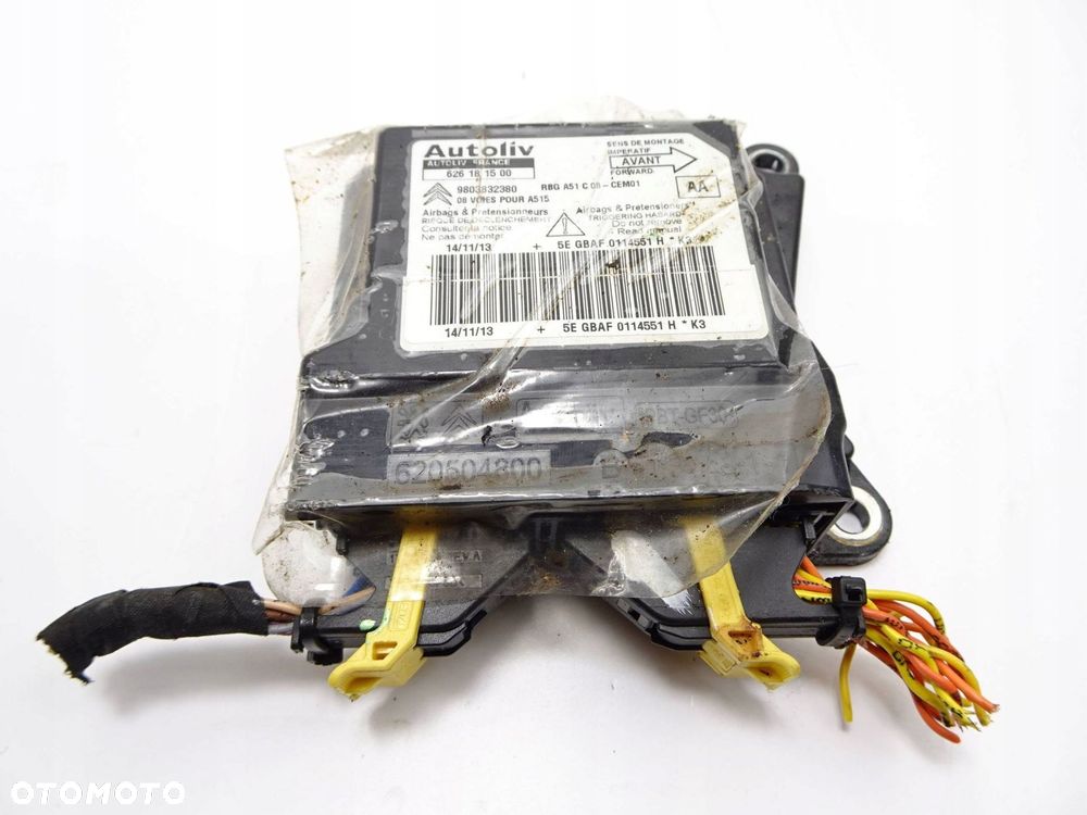 poduszka kierowcy pasażera airbag citroen ds3 - 5