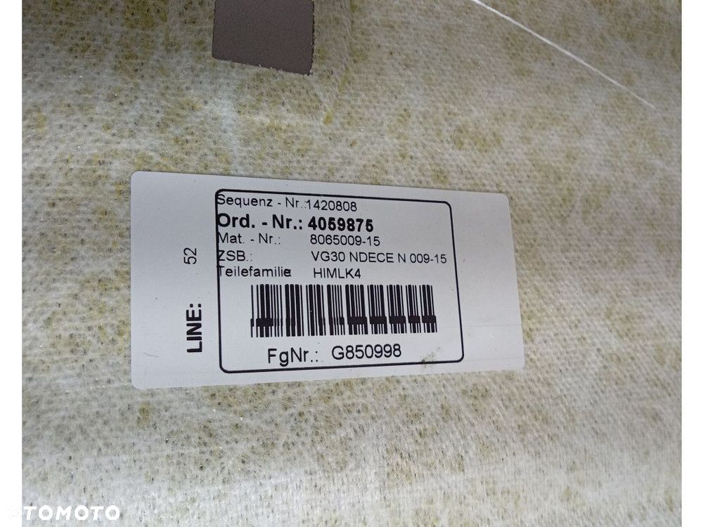 BMW 5 G30 SEDAN PODSUFITKA CZARNA SUFIT M-PAKIET 8065009 - 4
