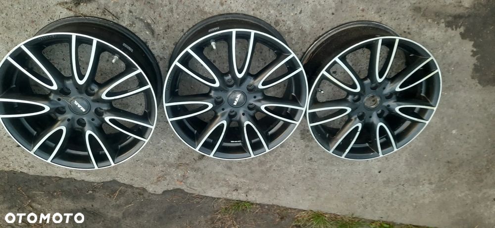 Felga Felgi Aluminiowe 17 Na sztuki MAK JK7070/7JX17 5X120 KBA 49654 Mark Black Mirror - 1
