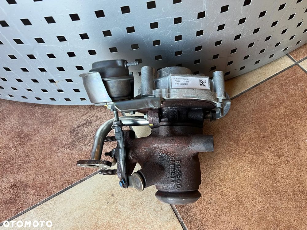 TURBO TURBOSPRĘŻARKA TURBINA 1.5 DCI RENAULT CLIO IV KANGOO II CITAN DACIA NISSAN 8201164371 ORYGINAŁ SUPER STAN - 9