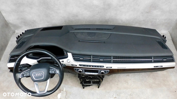 AUDI Q7 4M KOMPLETNA DESKA ROZDZIECZA KOKPIT KONSOLA AIRBAG HEAD UP MMI
