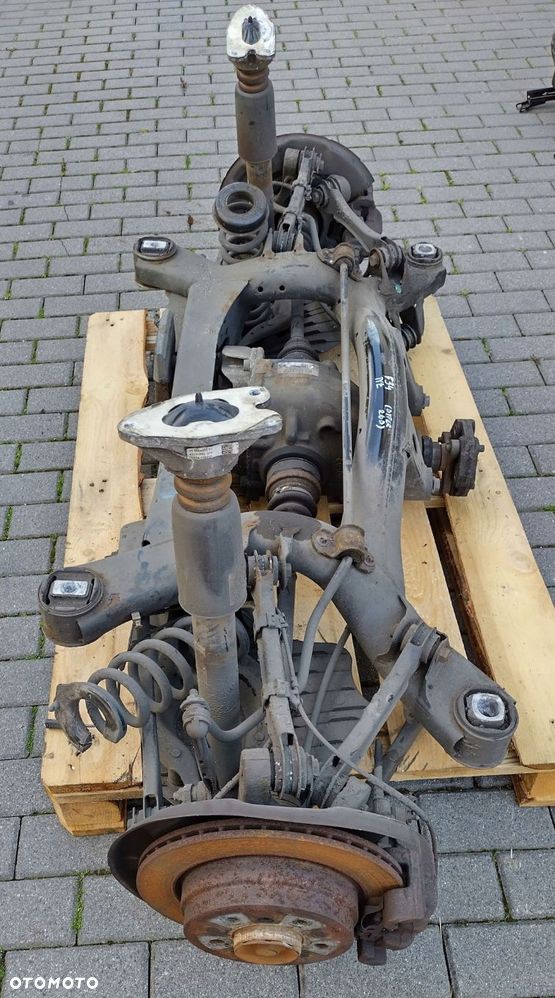 bmw 3 gt f34 13-21 belka tylna wahacze sanki zwrotnice dyfer 2.81 7605589 - 2