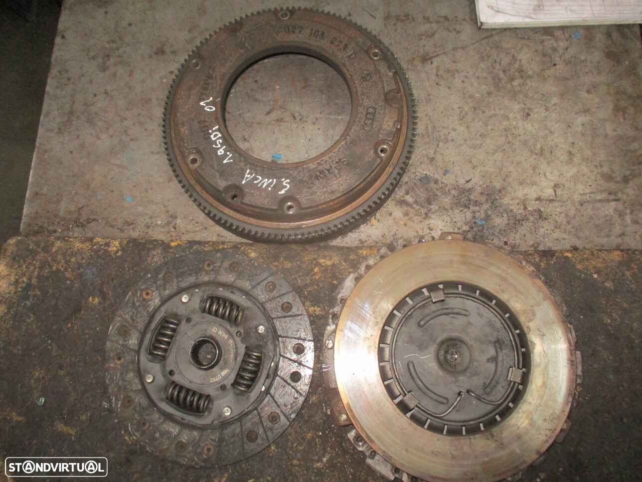 Embraiagem 027105273D SEAT INCA 2001 1.9SDI KM/197MM MONOMASSA COMPLETO - 1