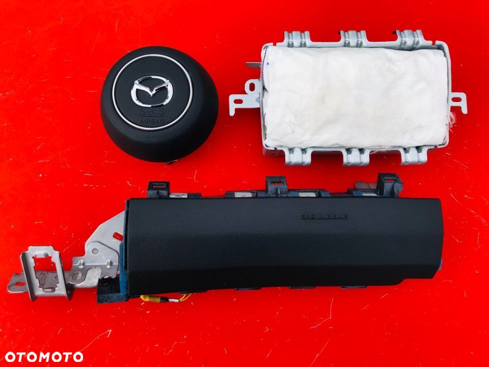 MAZDA 3 BP IV 19-21 DESKA KONSOLA KOKPIT PULPIT PÓLKA PARAPET AIRBAG PODUSZKI POWIETRZNE KIEROWCY PASAŻERA KOLAN PODUSZKA POWIETRZNA KOLANOWA PASY PAS naprawa OKAZJA !!!  WYMIANA OD Ręki NA MAGAZYNIE !!! - 7