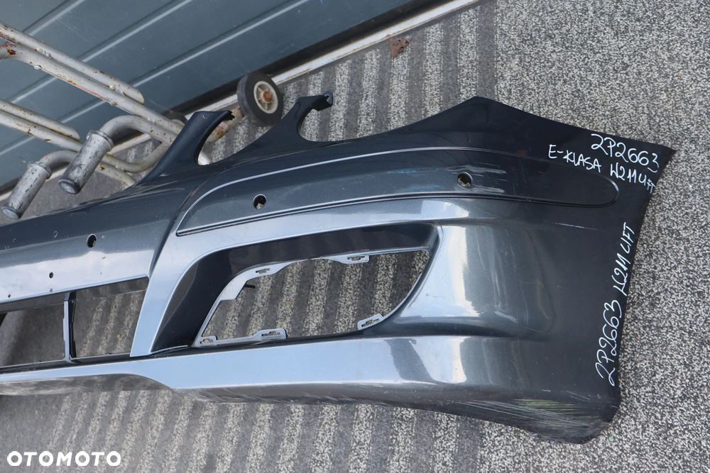 ZDERZAK PRZEDNI PRZÓD MERCEDES E-KLASA W211 LIFT A2118800840 2006-2009 - 10