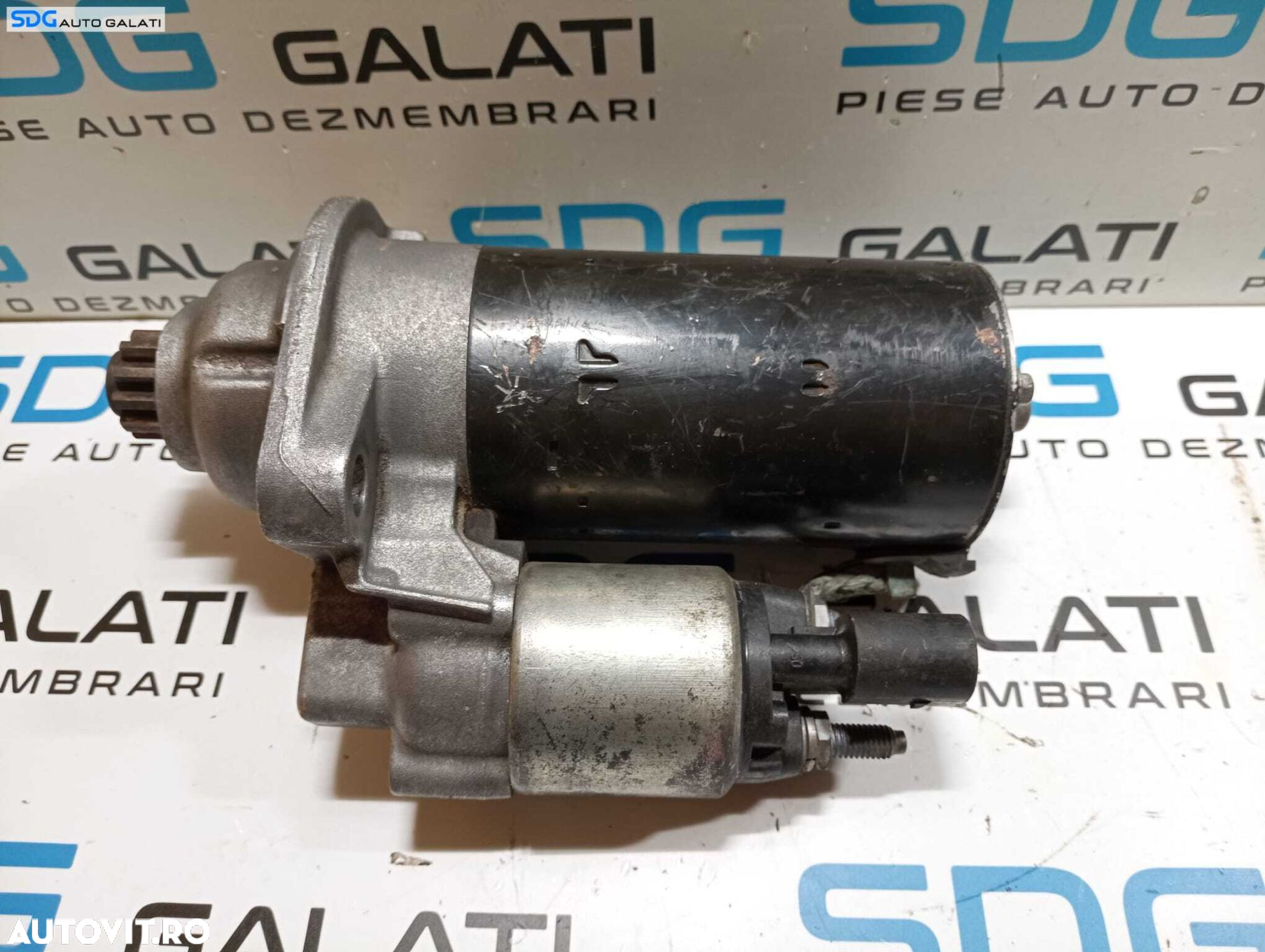 Electromotor cu 11 Dinti Volkswagen Golf 6 1.6 TDI CAY CAYB CAYC 2008 - 2014 Cod 02Z911023N 0001123028 [M7209] - 4