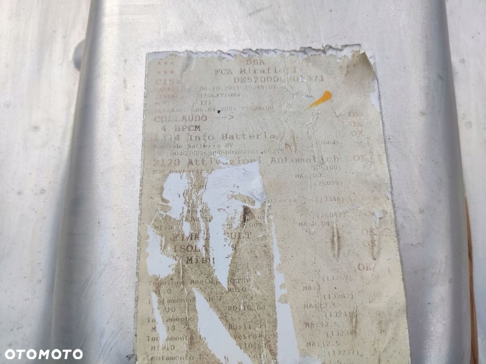 bateria trakcyjna akumulator magazyn energii fiat 500e ii 46352763 2020-25 - 7