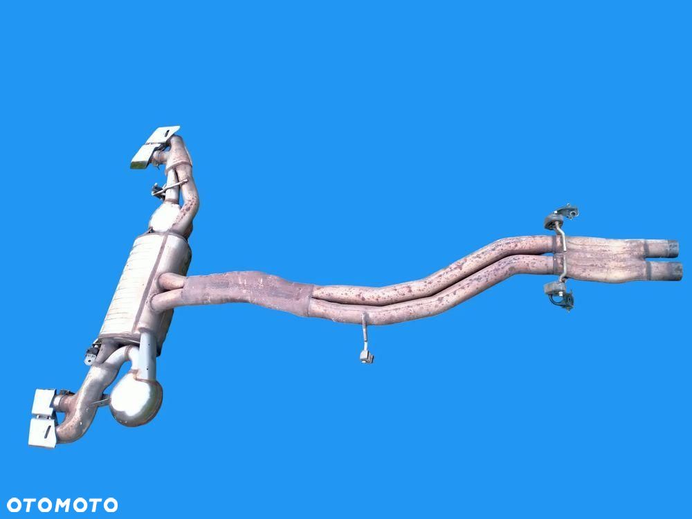 AUDI SQ7 4M 4.0 TDI / 4M0253611L / TŁUMIK WYDECH / PRZEPUSTNICA / ORYGINAŁ - 4