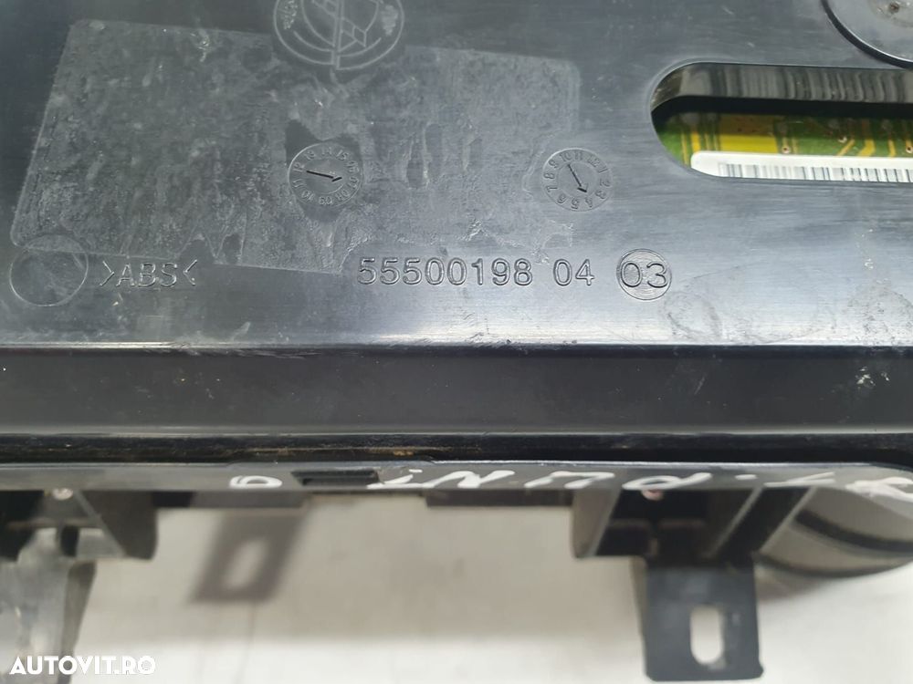 Ceas ceasuri de bord 55500198 04 Lancia Delta 3  [din 2008 pana  2014 - 2