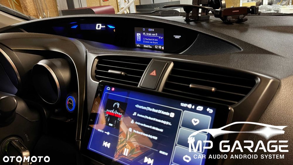 HONDA CIVIC 9 FK FB Nawigacja Android_14 Apple CarPlay/AA Qled Montaż - 15