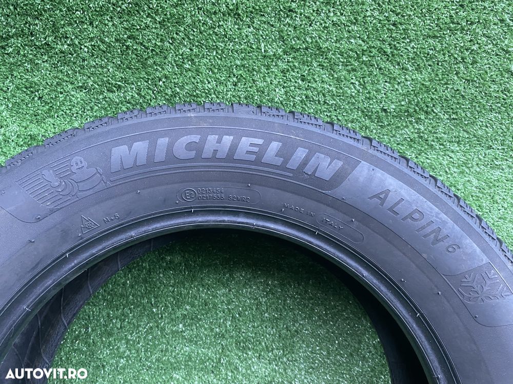 Set 4 anvelope Iarnă Michelin Alpin 6 215 60 R 16 4,2-4,3 mm Dot 3719 - 4