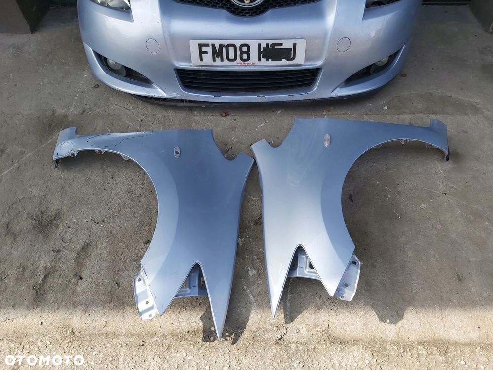 Toyota Auris I kompletny przód zderzak maska pas przedni błotnik 8s1 - 4