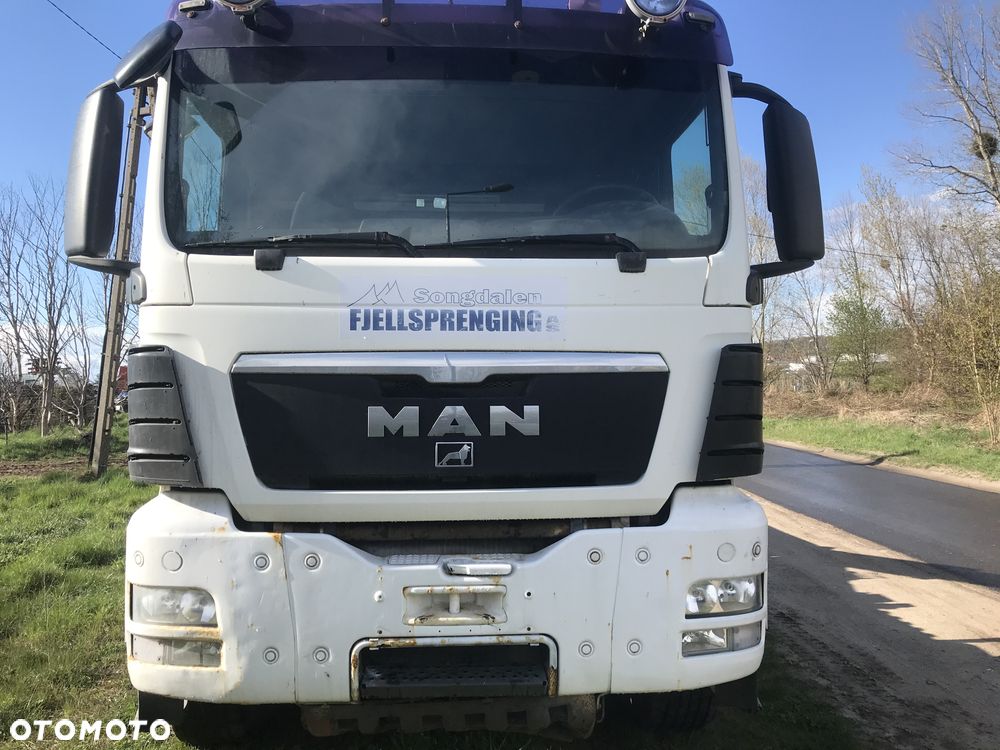 Kabina MAN TGS budowlana sypialna 8x8 8x6 8x4 6x4 6x6 4x4 HydroDrive - 1