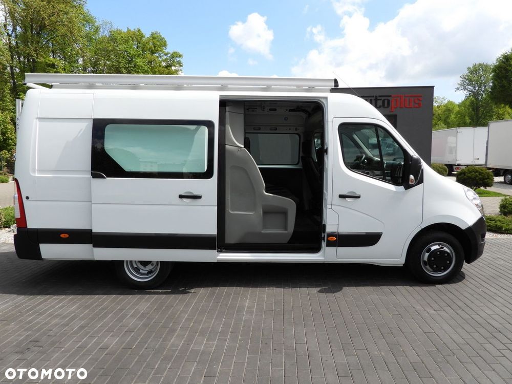 Renault MASTER FURGON BRYGADÓWKA 6 MIEJSC BLIŹNIACZE KOŁA  130KM - 9