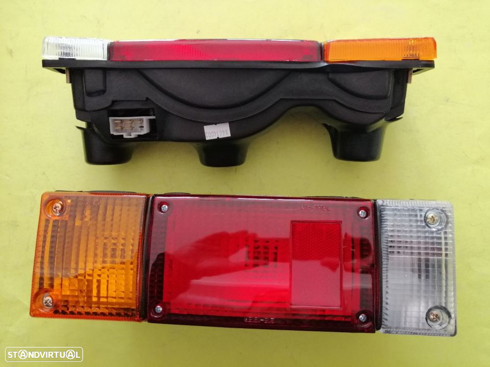 Farolins traseiros Nissan Pickup D21 D22 Cabstar NOVOS - 2