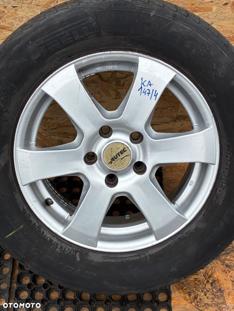 Opel 6,5jx16  5x115  ET45 FI 69-70 FELGI ALUMINIOWE KOMPLET X4SZT - 13