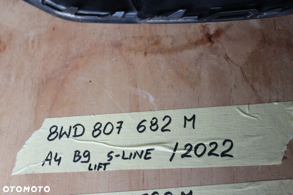 KRATKA ZDERZAKA PRAWA AUDI A4 B9 LIFT S LINE 8WD807682M 2022 - 13