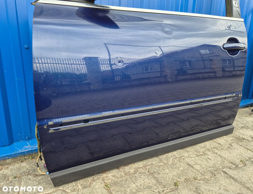 DRZWI PRZÓD LEWY LEWE VW PASSAT B5 FL NIEBIESKI - 8