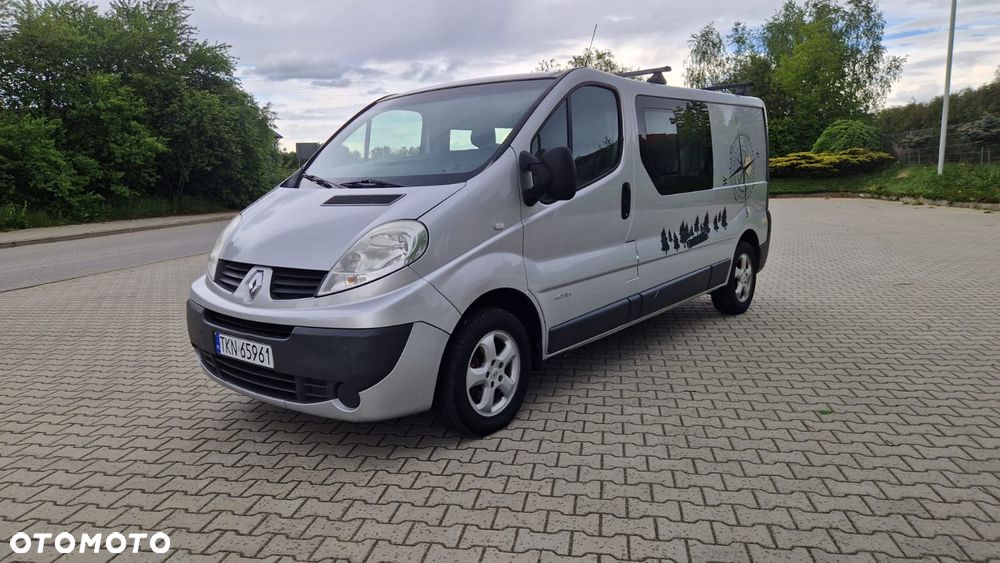 Renault TRAFIC L2H1 Długi Klima Elektryka Navi Tempomat Dubel Kabina 6os Brygadówka - 1