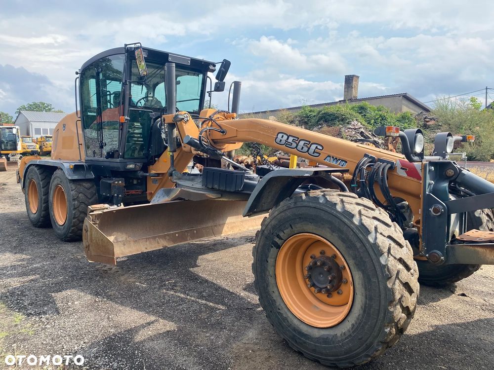 Case 856C AWD, 7400 MTH, Z NIEMIEC, SYSTEM NIWELACJI 3D TRIMBLE, NAPĘD 6X6, ZRYWAK, PRZEDNI PŁUG, PIĘKNY STAN, - 7