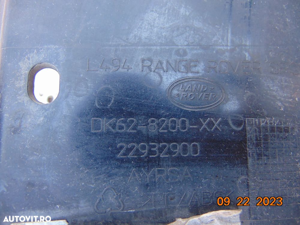 grila fata Range Rover Sport l494 2013-2018 grila centrala bara intre faruri range rover sport dupa - 3