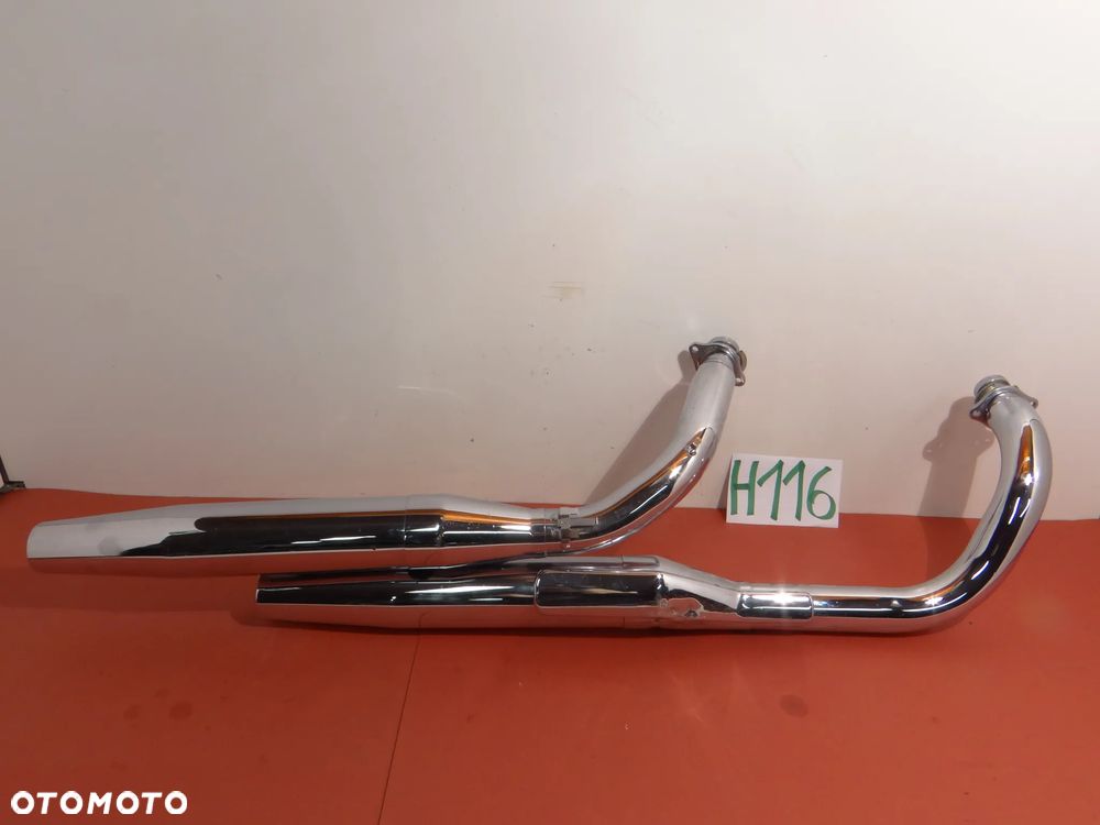 H116  HONDA VT SHADOW 750  TŁUMIK WYDECH KOLEKTOR SANKEI2411  HONMFE0750 - 1