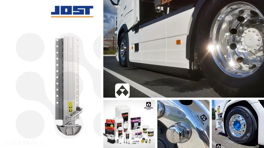 Aluminiowa Podpora JOST / Aluminiowe Felgi ALCOA