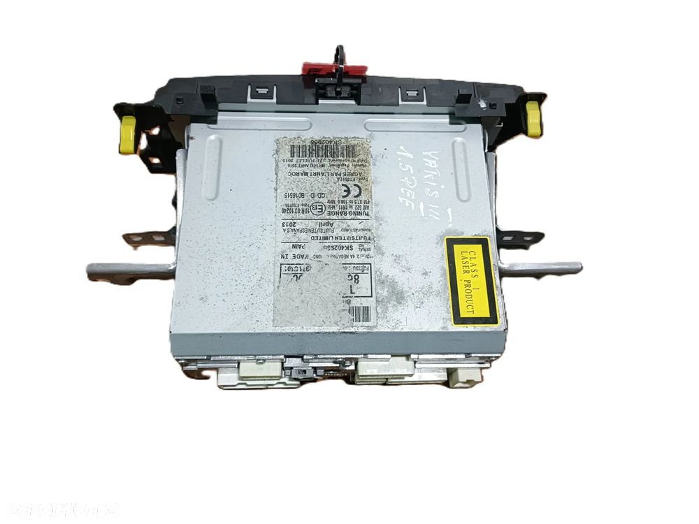 TOYOTA YARIS III 11-14 2011 r. radioodtwarzacz radioodbiornik radio * - 6