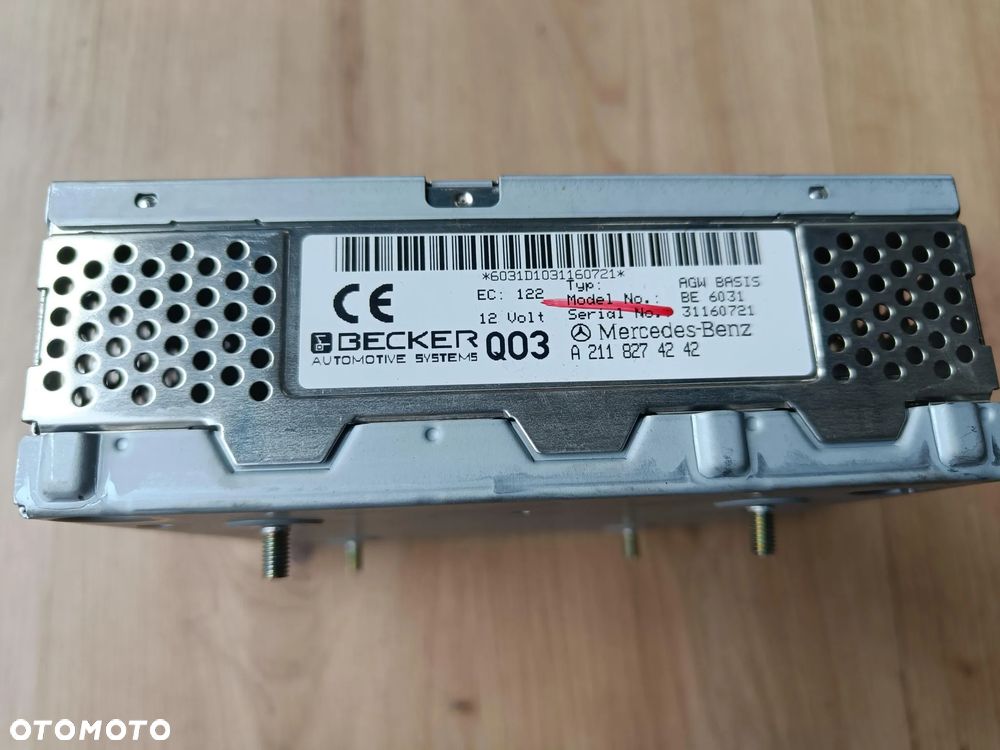 MERCEDES W211 MODUŁ WZMACNIACZ AGW A2118274242 BE6031 - 3