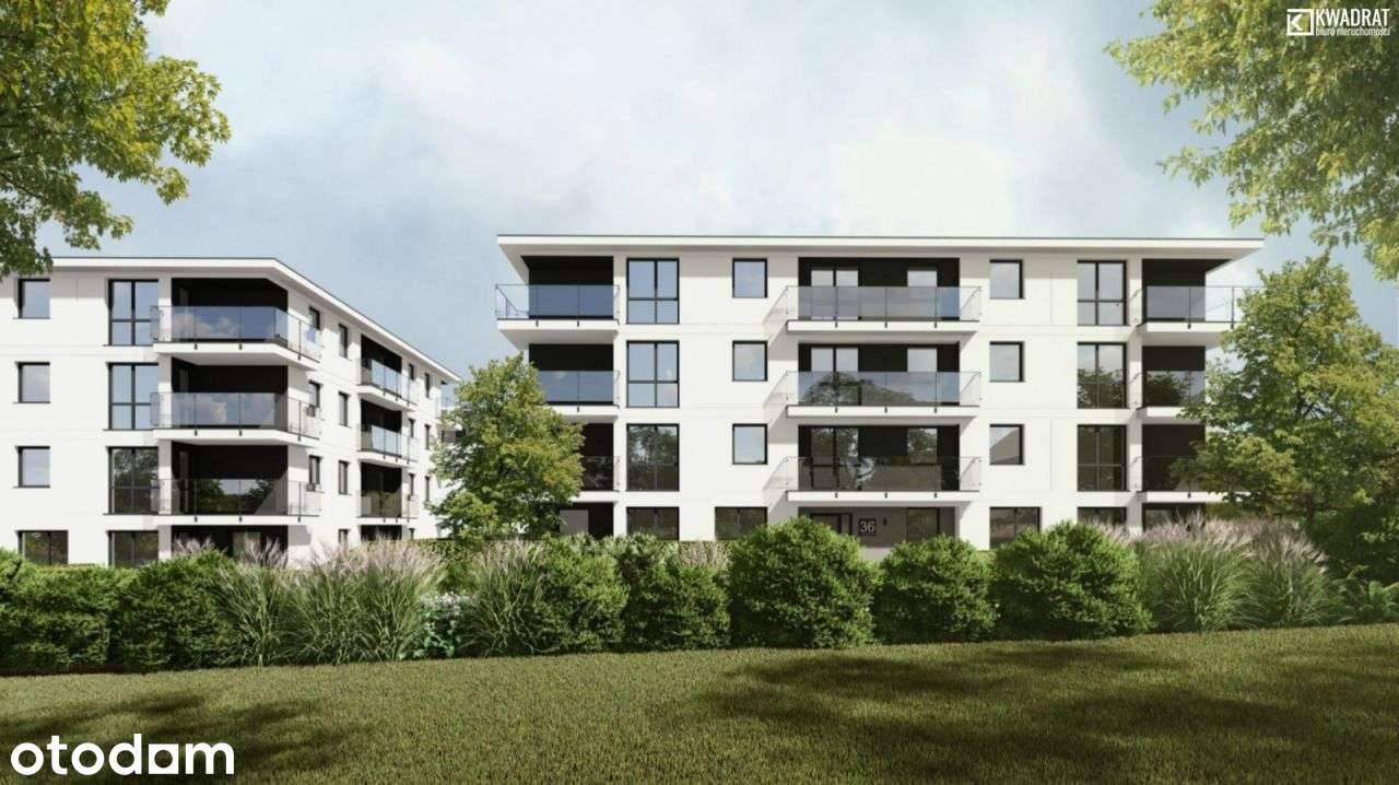 Ponikwoda/ 41m2 - 2 pokoje/ balkon/ Gotowe