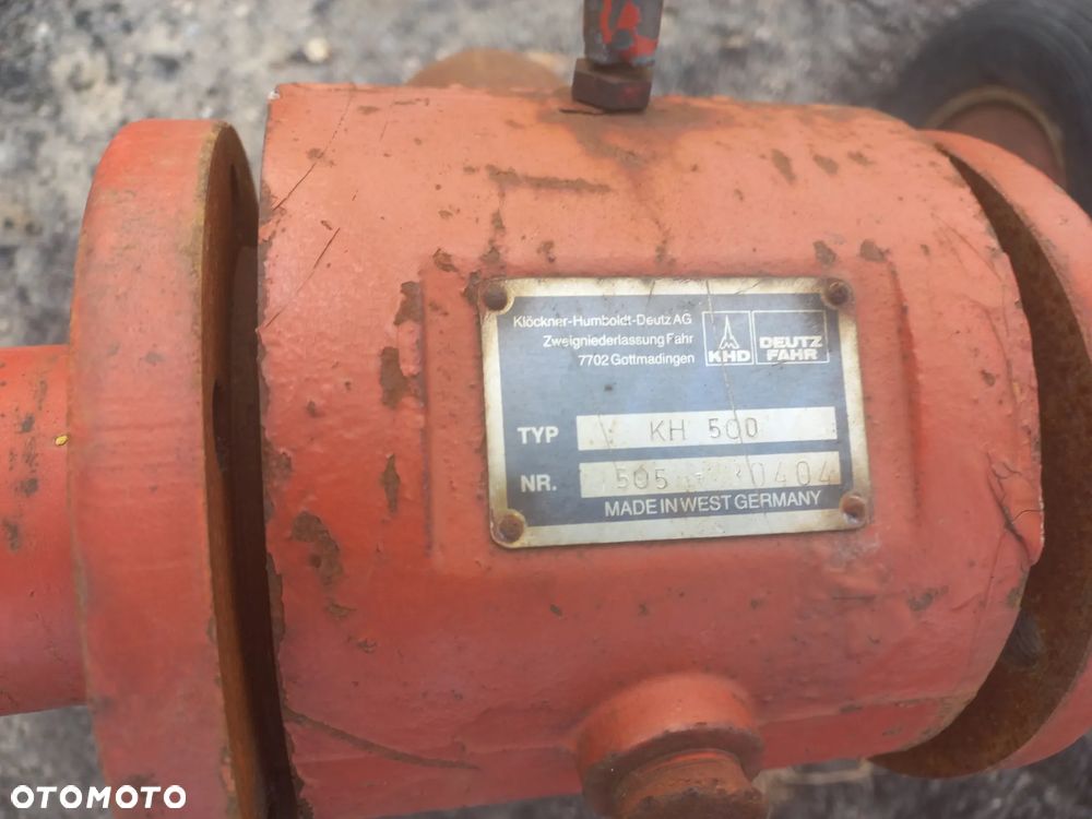 Deutz Fahr części przewracarki KH500,obudowa,przekładnia,wałek,gwiazda,koło zębate,kh400,piasta - 6
