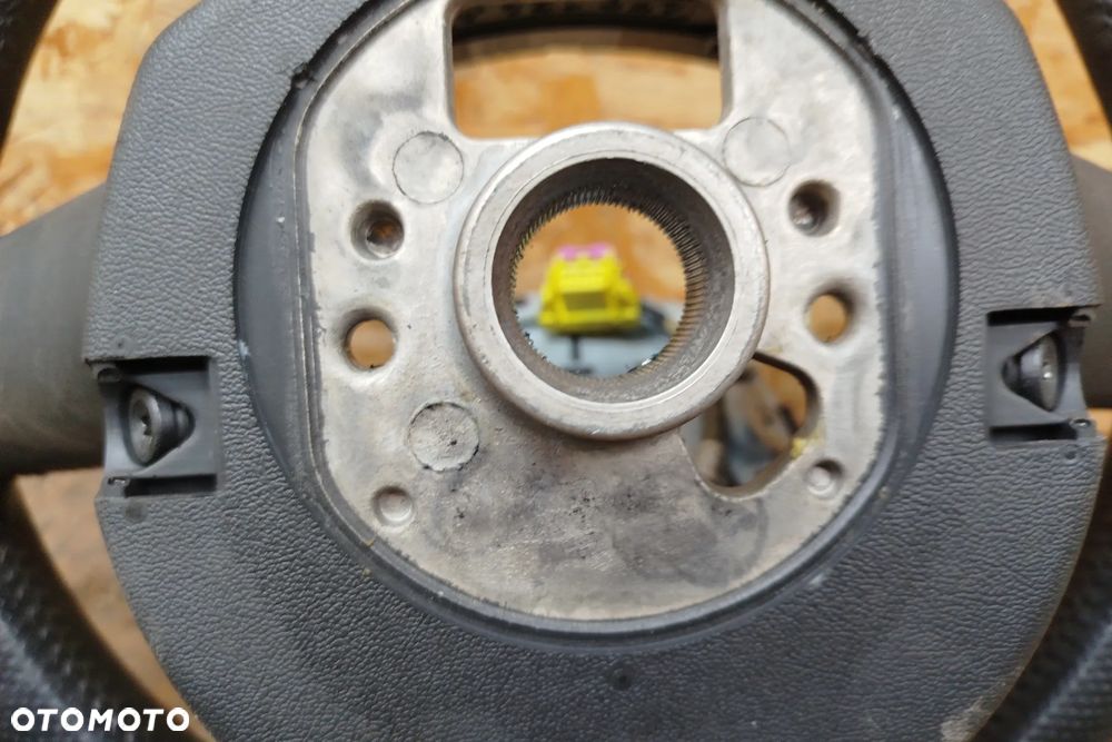 kierownica SKÓRA z poduszką CZARNA trójramienna do audi A4 B7 04-08r - 7