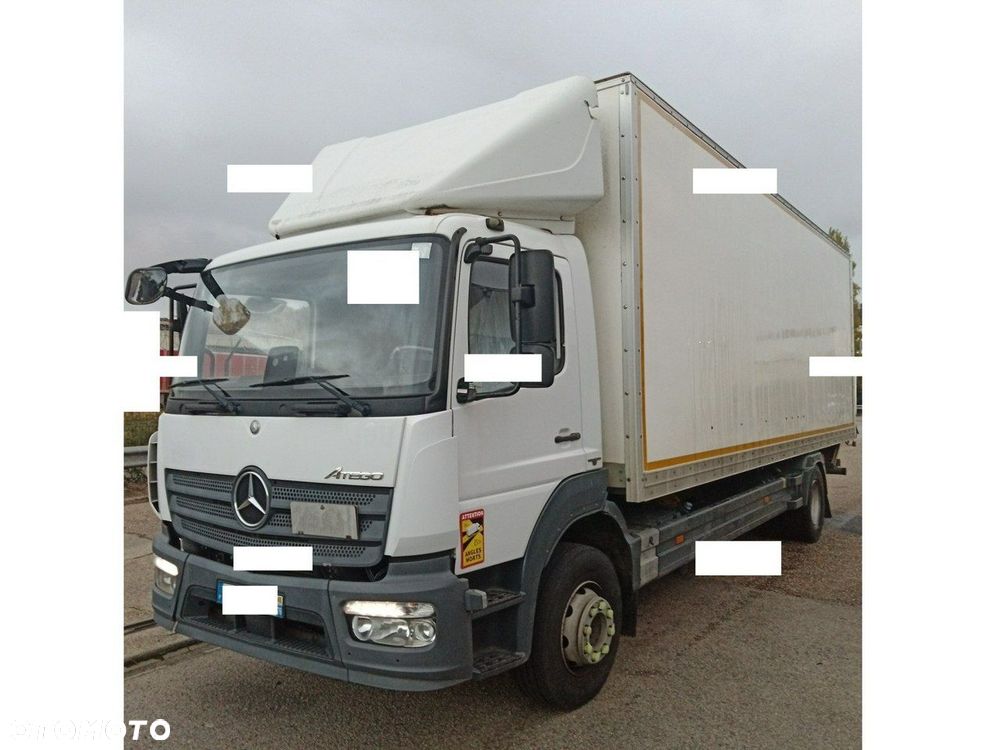 Mercedes-Benz Atego 1621 Euro 6 kontener 18 palet winda poduszki sprowadzony - 1
