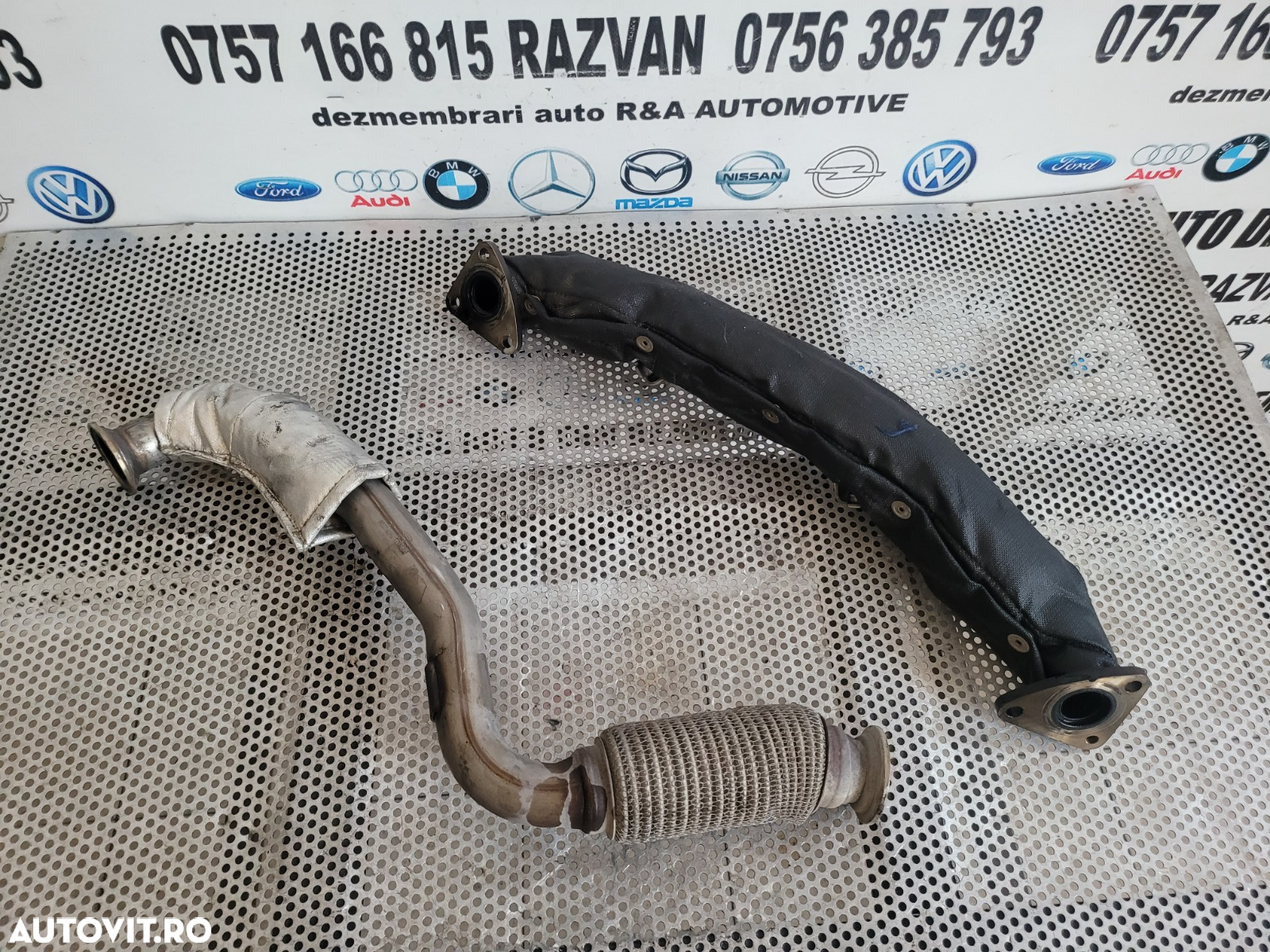Conducta Racord Flexibil Turbo Turbina Egr Evacuare Land Rover Range Rover Sport L494 Vogue Discove - 3