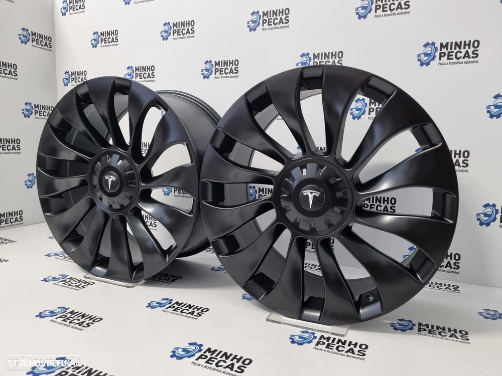 Jantes Look Tesla Model Y em 20 Matte Black (5x114.3) - 2