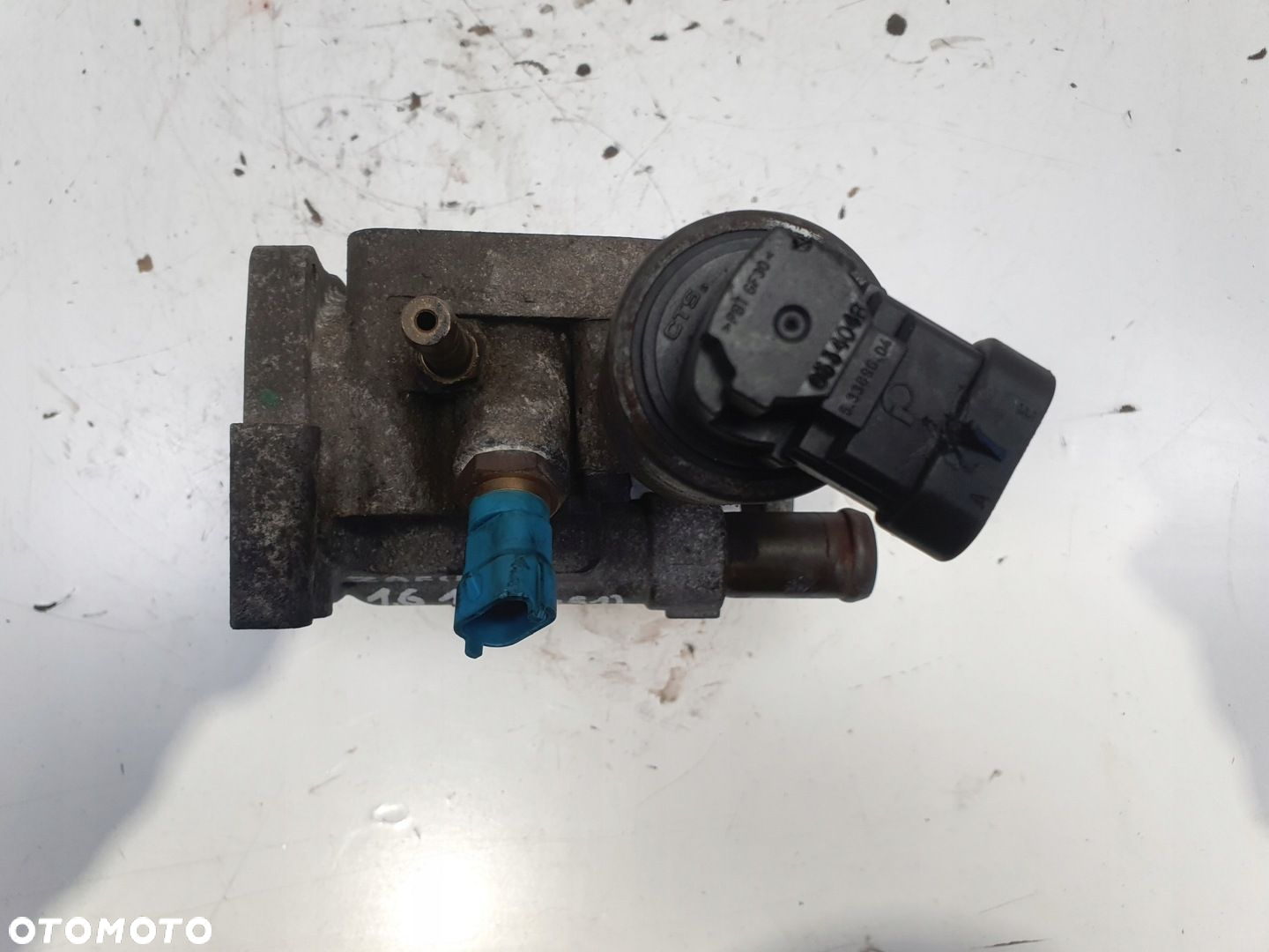 Opel Zafira B 1.6 16V OBUDOWA TERMOSTATU zawór EGR 55559594 - 3