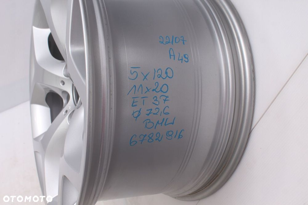 FELGA ALUMINIOWA 6782916 BMW 5X120 20 ET37 NOWA - 2