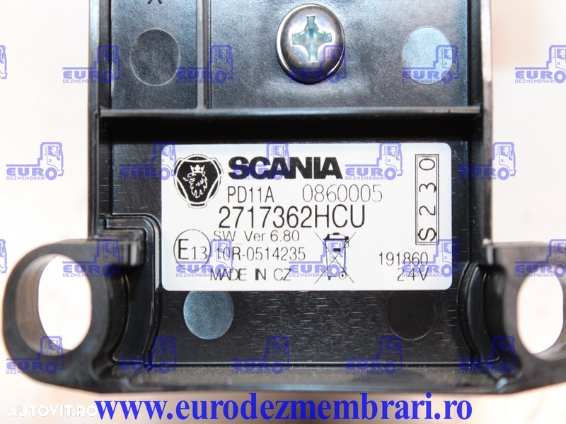 COMANDA FRANA DE MANA HCU SCANIA SUPER 2717362 - 4
