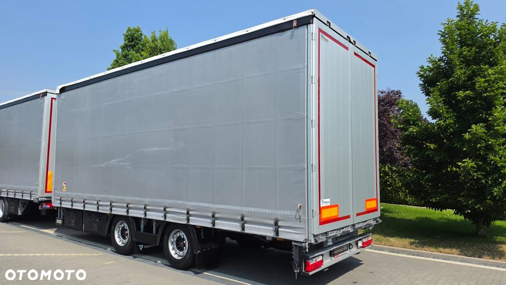 MAN ///TGX///18.430///2022///7.70+7.70 ///ZESTAW TANDEM///PRZEJAZDOWY/// 36000 KG///DACH PODNOSZONY/// FIRANKA///LEDY///STAN BARDZO DOBRY - 10