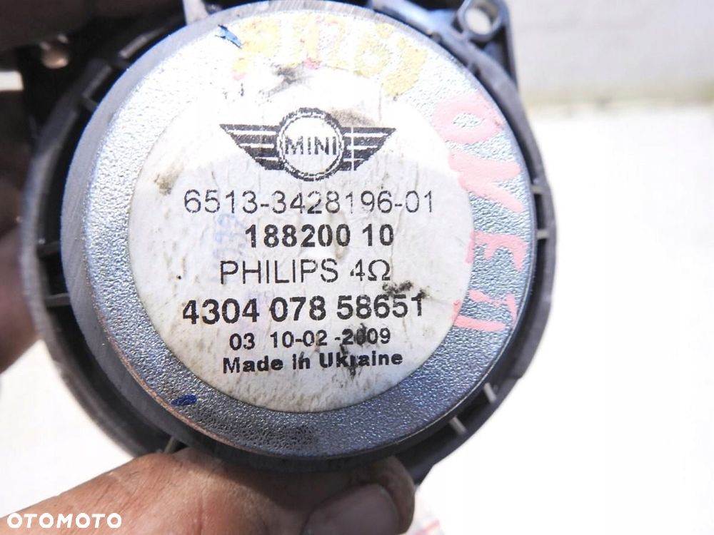 GŁOŚNIK GŁOŚNIKI PRZÓD MINI ONE II R56 3428196 18820010 430407858651 - 6